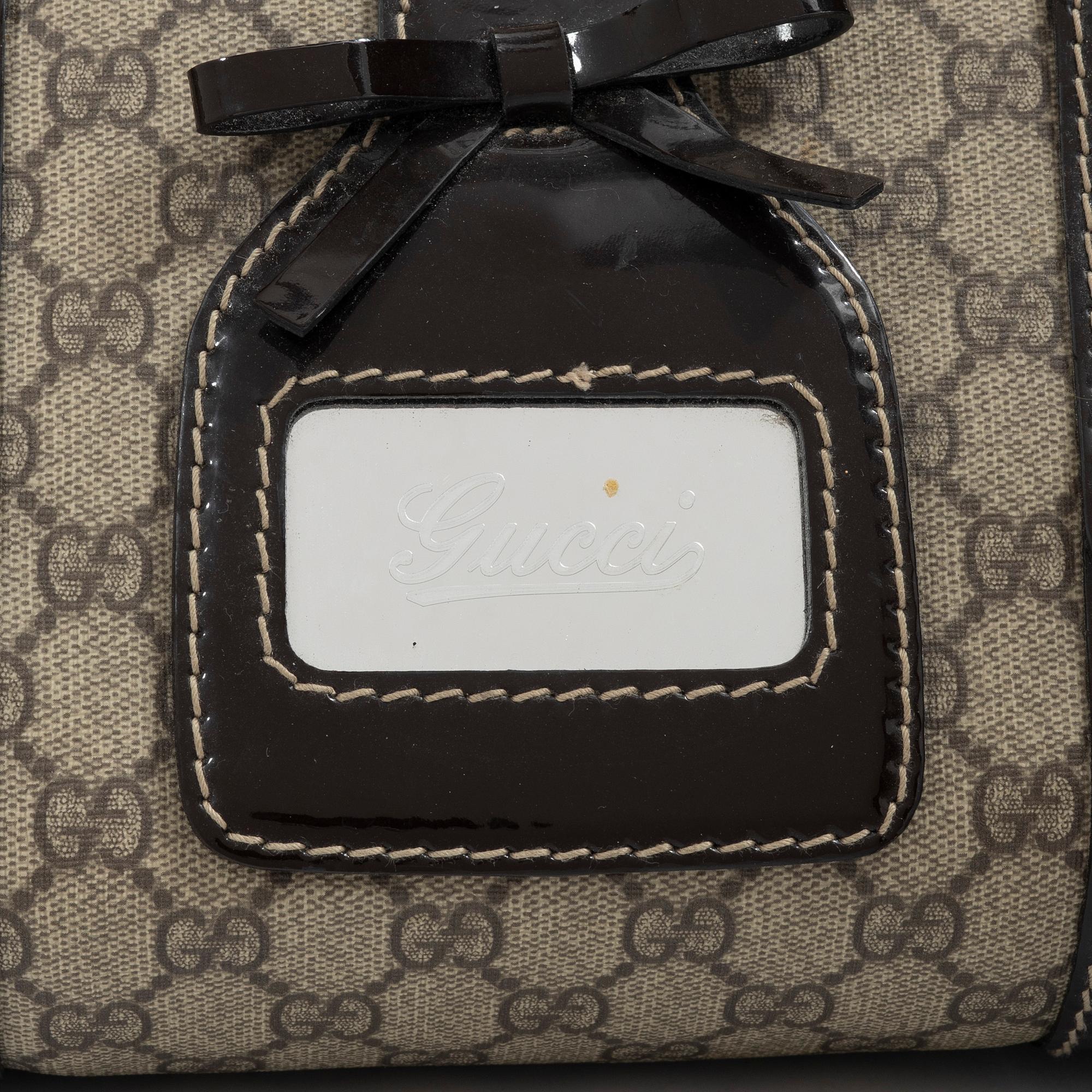 Gucci, väska, "GG Supreme Boston Bag".