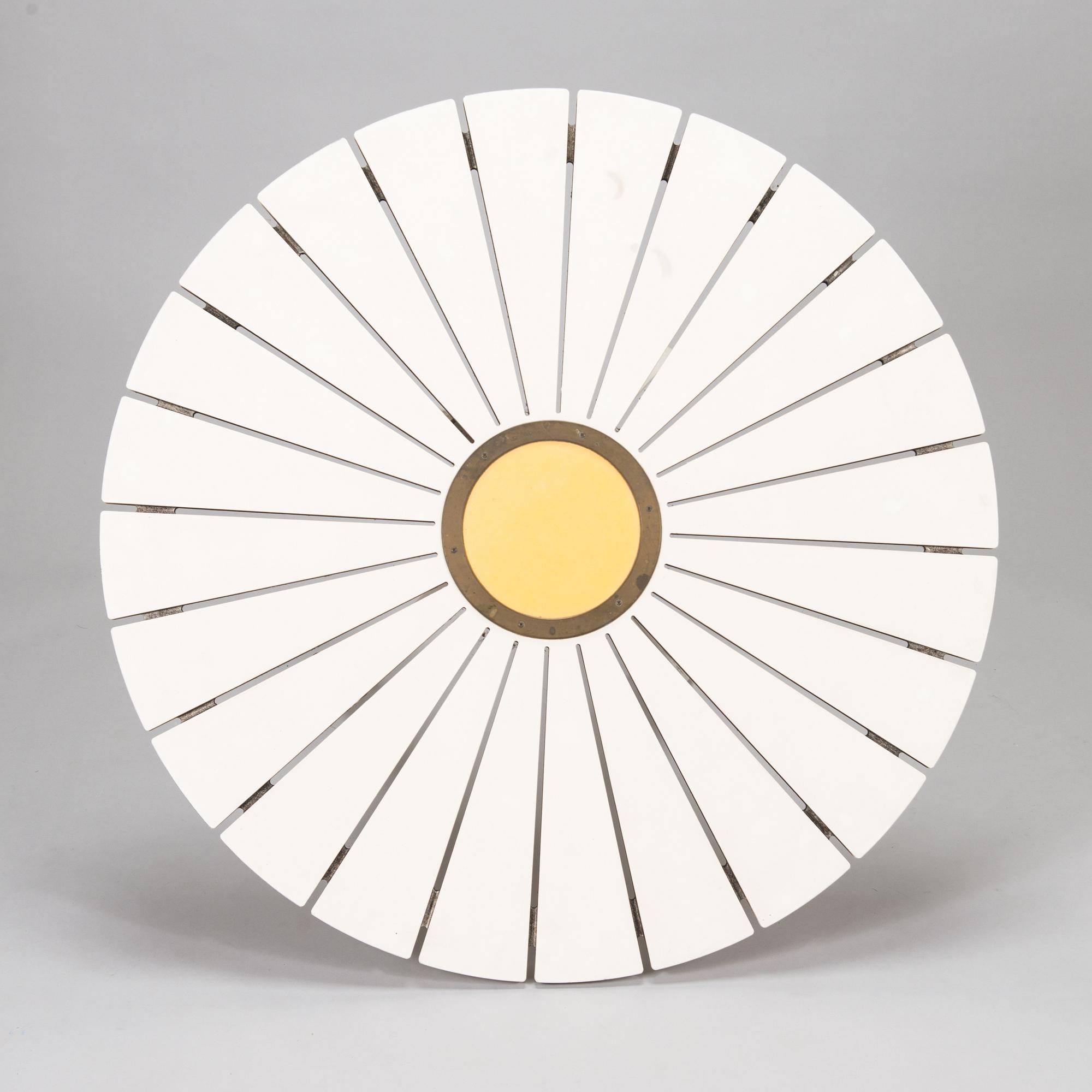 Alvar Aalto, A five-piece 'Aurinko' (Sun-series) garden furniture suite for Artek 2006.