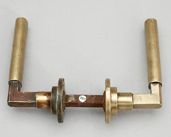DÖRRHANDTAG, möjligen Walter Gropius för S.A. Loevy, Berlin, Tyskland 1920-30-tal.