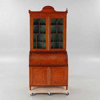 A  rolltop desk from Denmark / Northern Germany, made in the early 19th and 20th century.