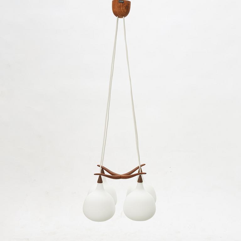 Uno & Östen Kristiansson, taklampa, modell A29Luxus, Vittsjö, 1950-tal.