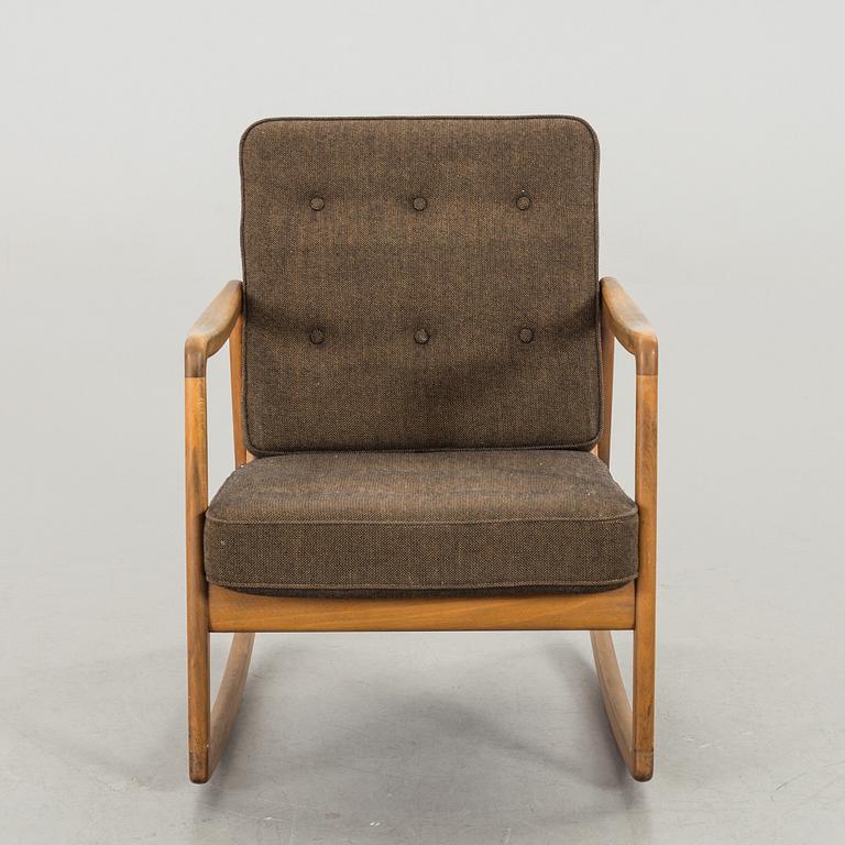 OLE WANSCHER, a rocking chair. France & Son for Denmark.