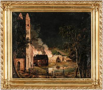 CARL PETTER HILLESTRÖM, tillskriven, olja på duk, ej signerad.