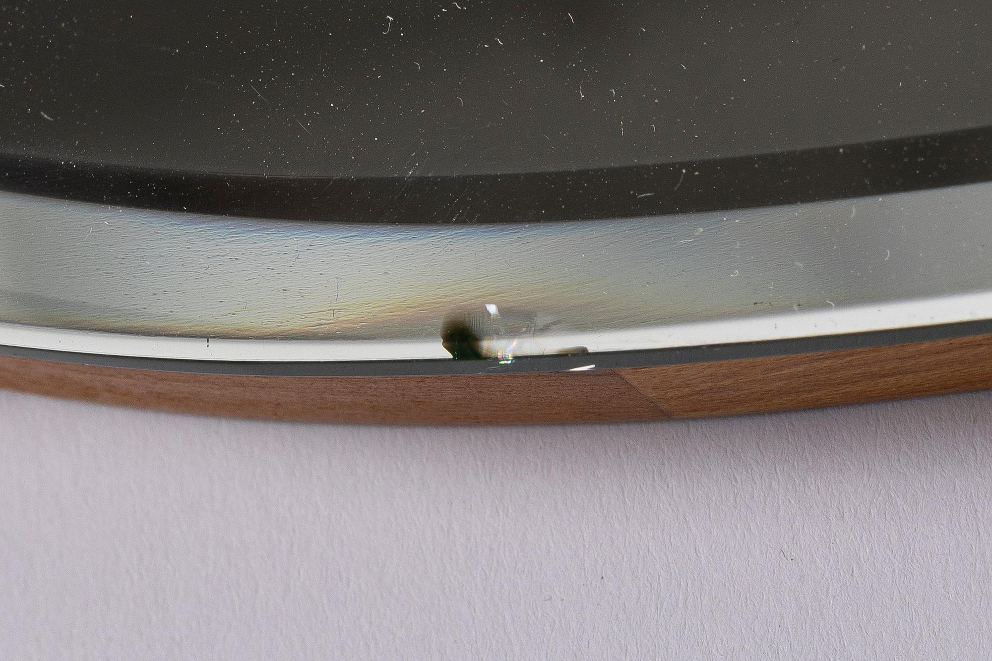 A mirror, Swedish Modern, mid-20th century.