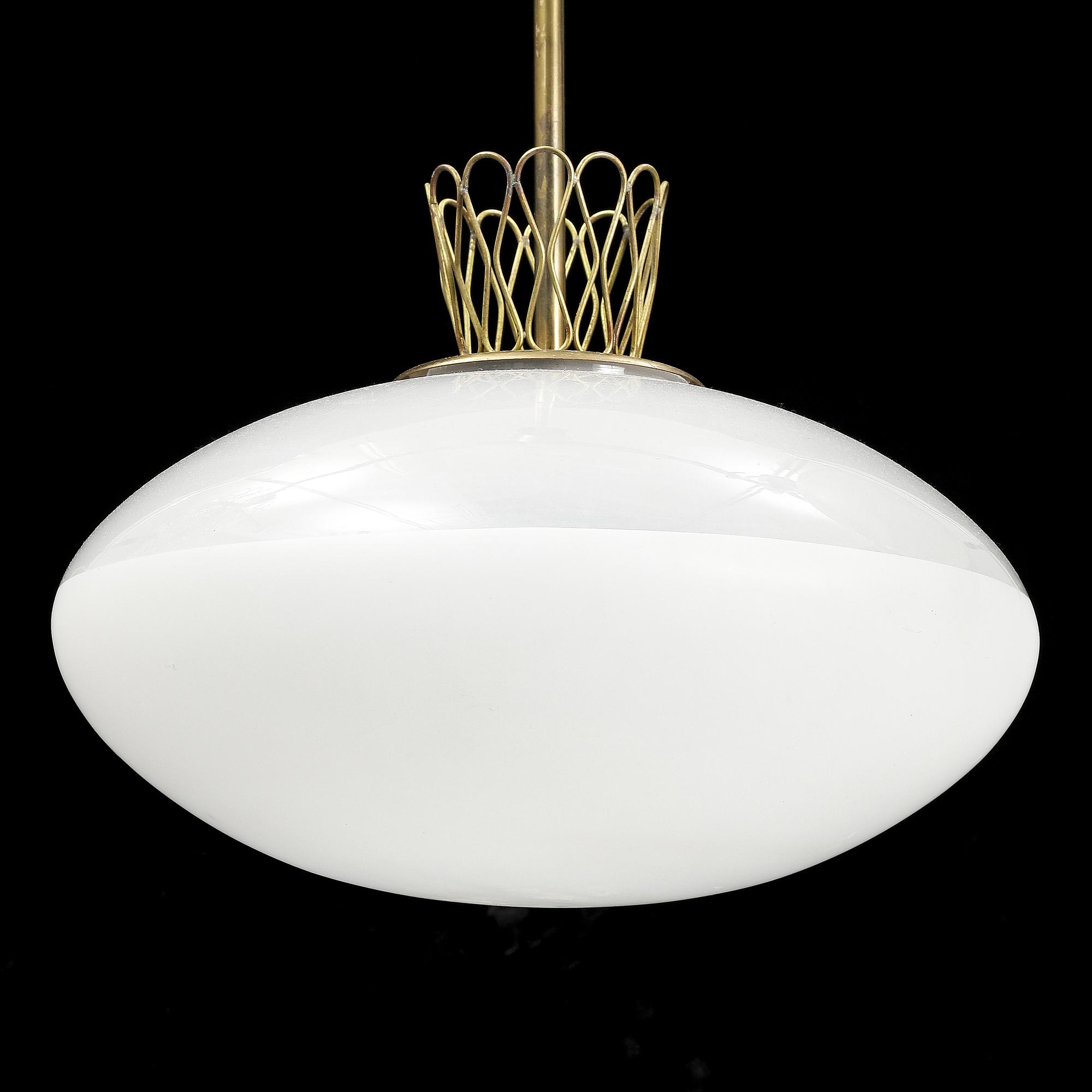 A Swedish Modern ceiling light, 1940's.