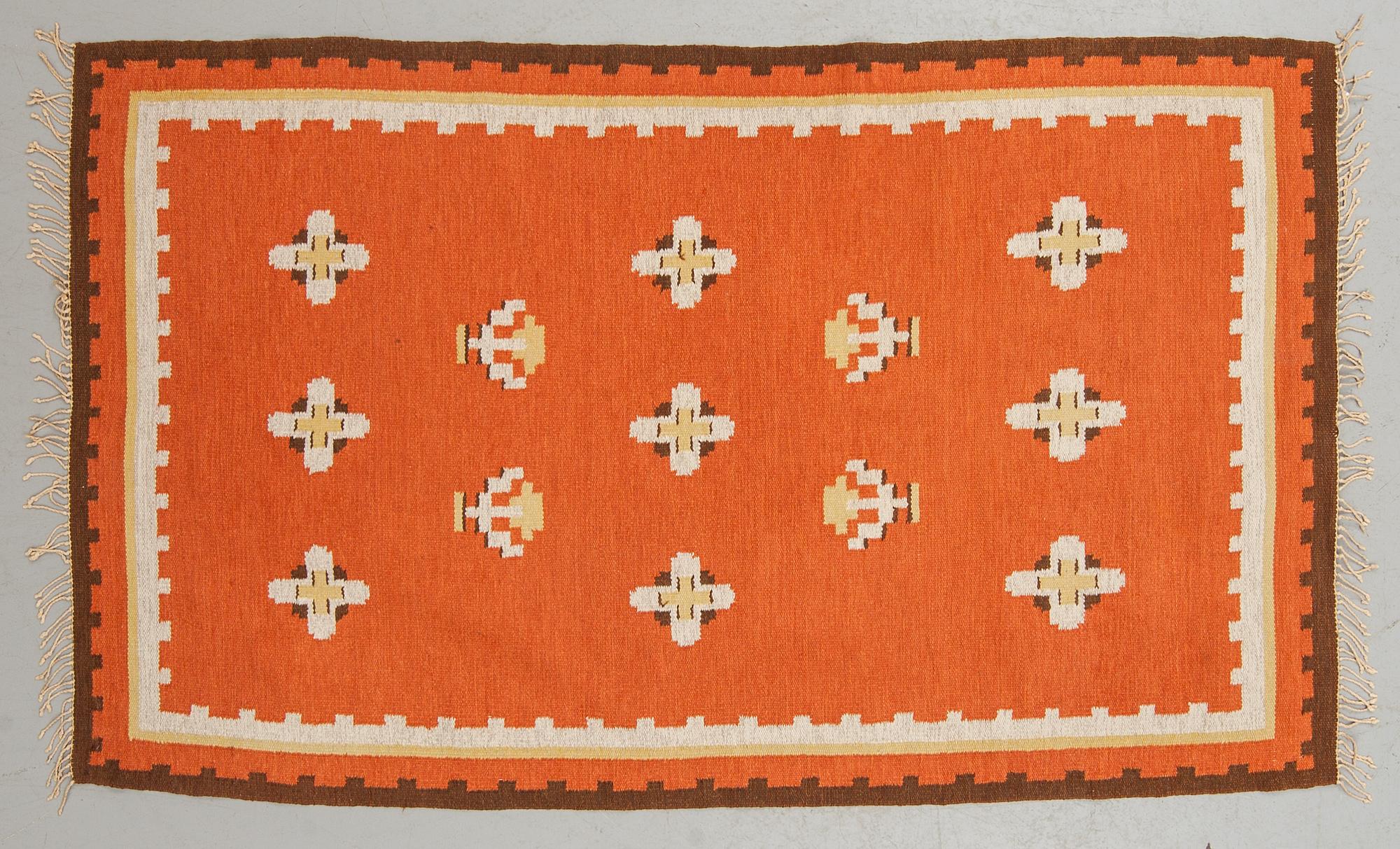 MATTA, rölakan, 1900-talet första hälft/mitt. Ca 249 x 150 cm.