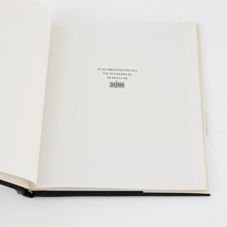 Bibliofilupplagor med originalgrafik – 5 volymer.
