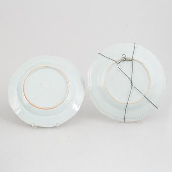 15 pieces of Chinese porcelain, the Qing dynasty, 18th-19th century.