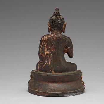 BUDDHA, brons. Mingdynastin (1368-1644).