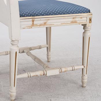 Matgrupp, 11 delar, gustaviansk stil, 1900-talets mitt/andra häflt.