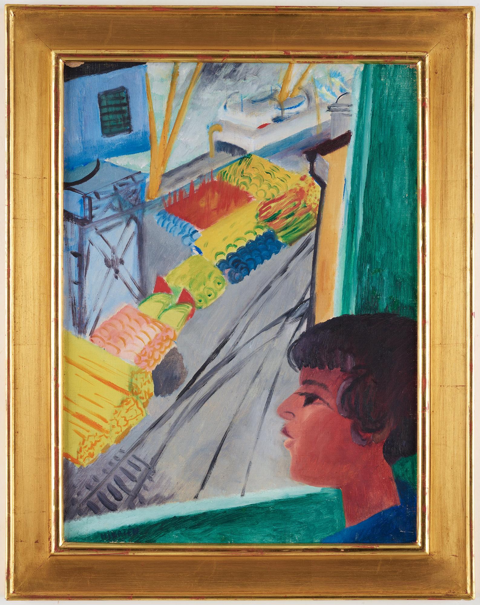 Sigrid Hjertén, "Iván inför utsikten".