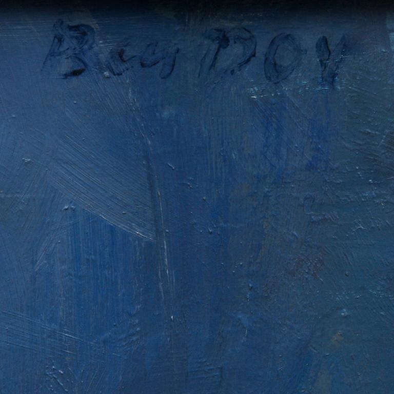 HANNA BEN-DOV, olja på duk, sign.