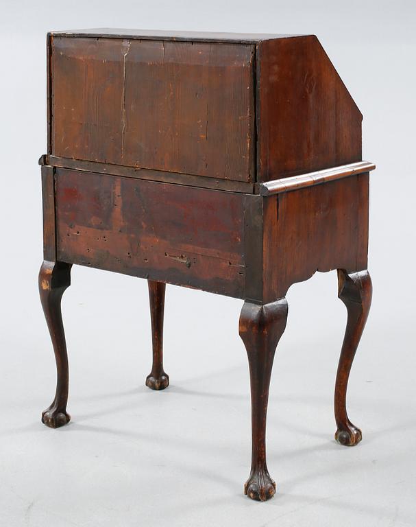 SEKRETÄR, Queen Anne, England, 1700-talets mitt.