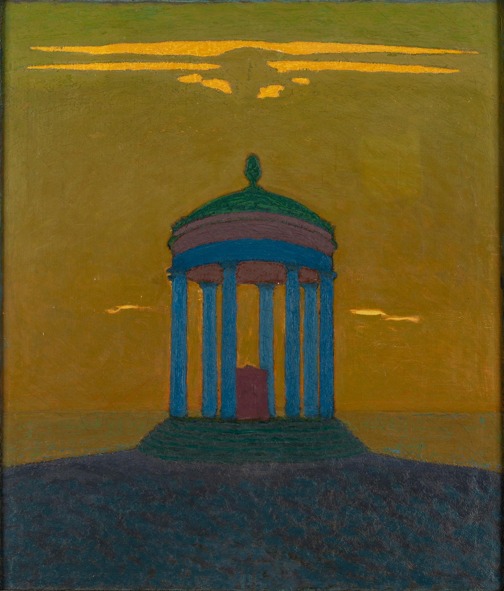 PELLE SWEDLUND, oil on canvas, signed.