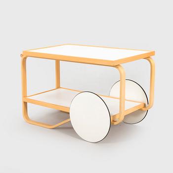 Alvar Aalto, a 1970s '901' tea trolley for Artek.