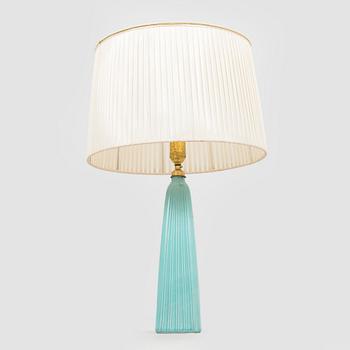 A mid-20th century ceramic table lamp, Arabia, Finland.