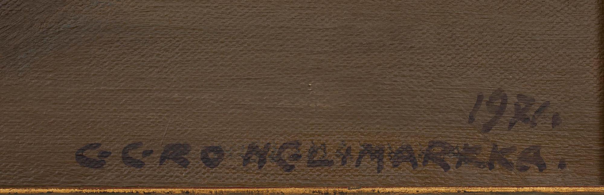 EERO NELIMARKKA (FINLAND), olja på duk, sign. och dat. 1971.