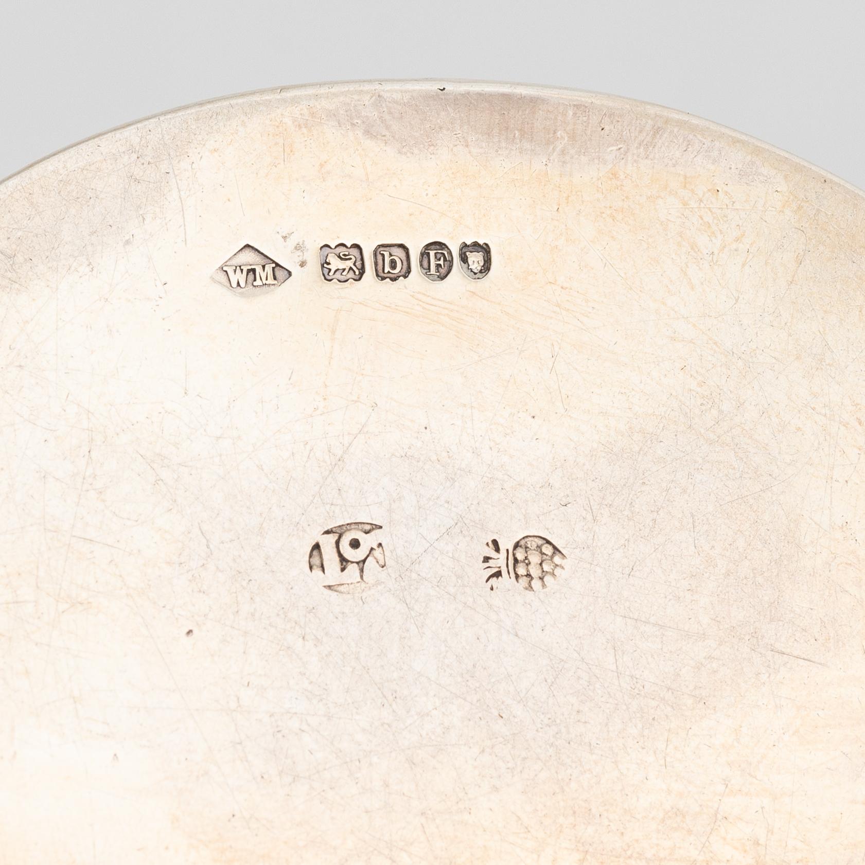 Six silver snuff-boxes, including Amsterdam, Netherlands 1908.