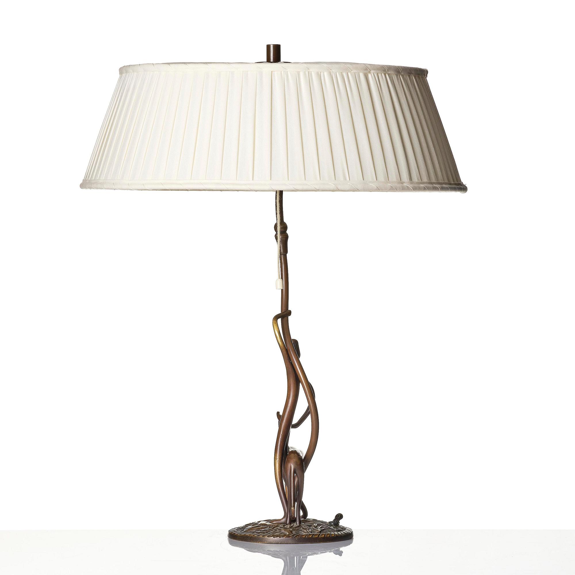 Bröderna Malmströms Metallvarufabrik, a table lamp model "2538", Malmö, 1930s.