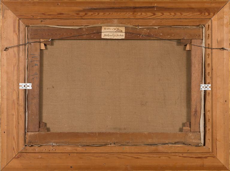 Alfred Bergström, öljy kankaalle, signeerattu.