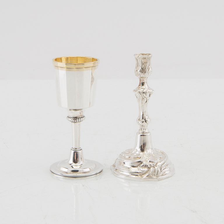 "The Swedish Silver Treasure," 10 miniatures, silver, GAB Uppsala 1981.