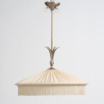 Harald Notini, a Swedish Grace ceiling lamp model "6312", Arvid Böhlmarks Lampfabrik, Stockholm, 1920s-30s.