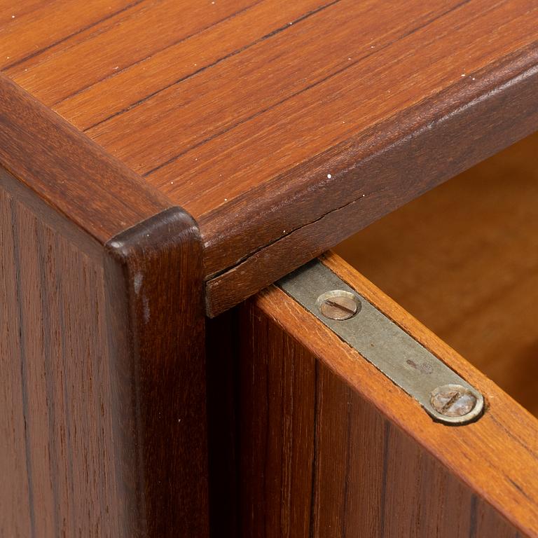 A teak veneered sideboard, mid 20th Century.