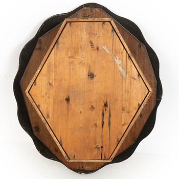 A late 19th century wall clock.