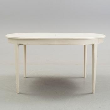 CARL MALMSTEN, 6 dining chairs and one table, Bodafors 1963.