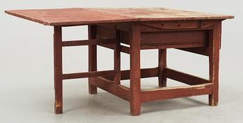 SLAGBORD, allmoge, 1800-tal.