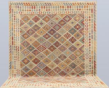 Carpet, Kelim, c. 388 x 309 cm.