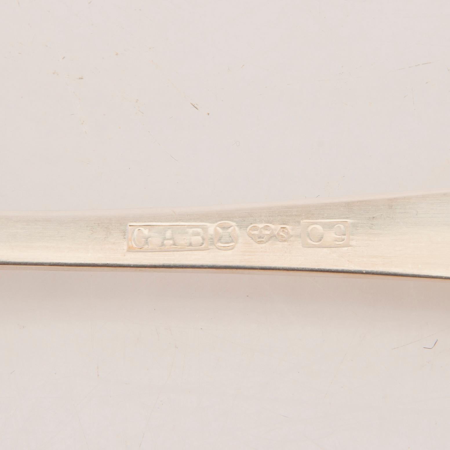 Jacob Ängman, bestick Rosenholm 60 dlr silver GAB Stockholm 1950/60-tal.