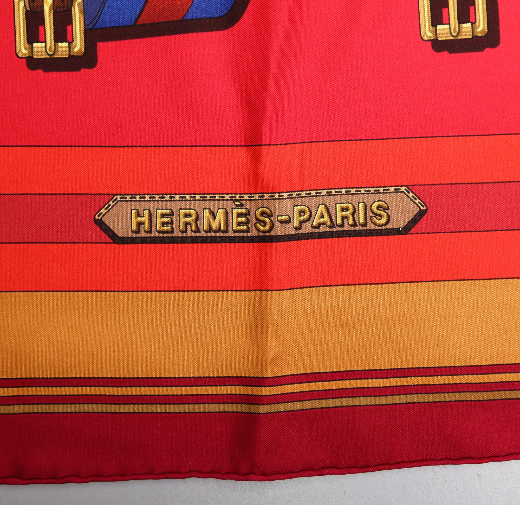 SCARF, "Les Sangles", Joachim Metz, Hermès, Paris.