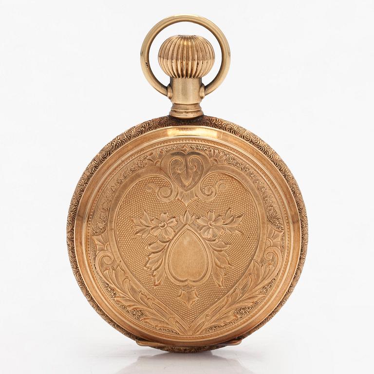 Waltham, fickur, savonett, 56,5 mm.