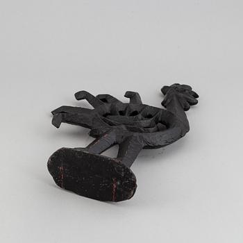 OLLE HERMANSSON, ELDHUND, gjutjärn, Husqvarna, 1900-tal.