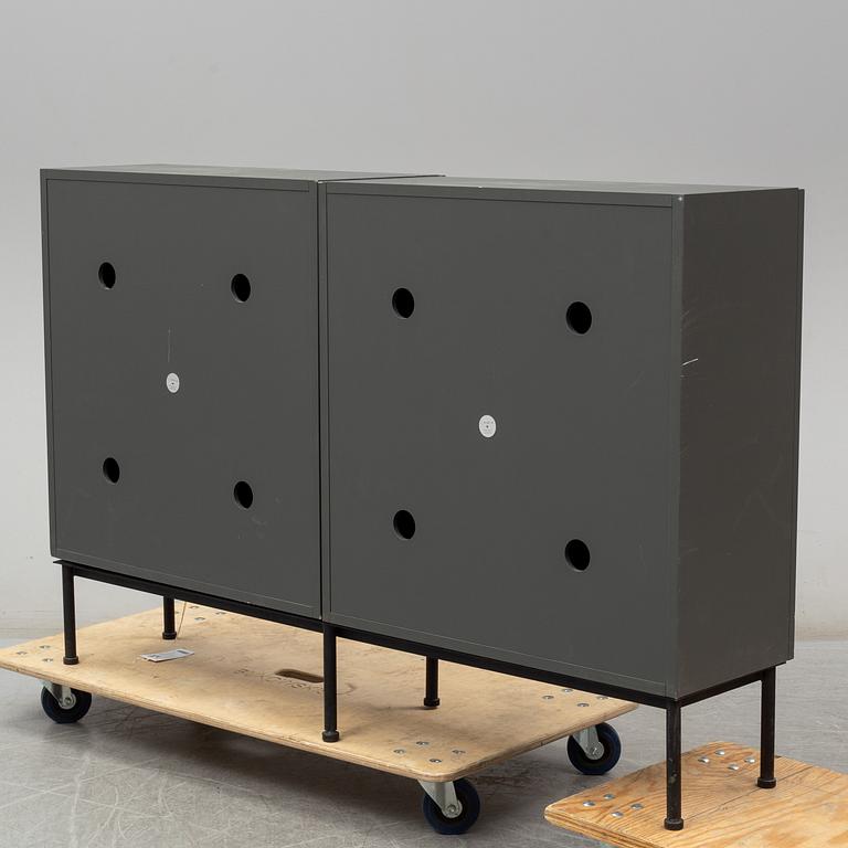 JONAS BOHLIN, two 'Cell' cabinets, designed 1999.