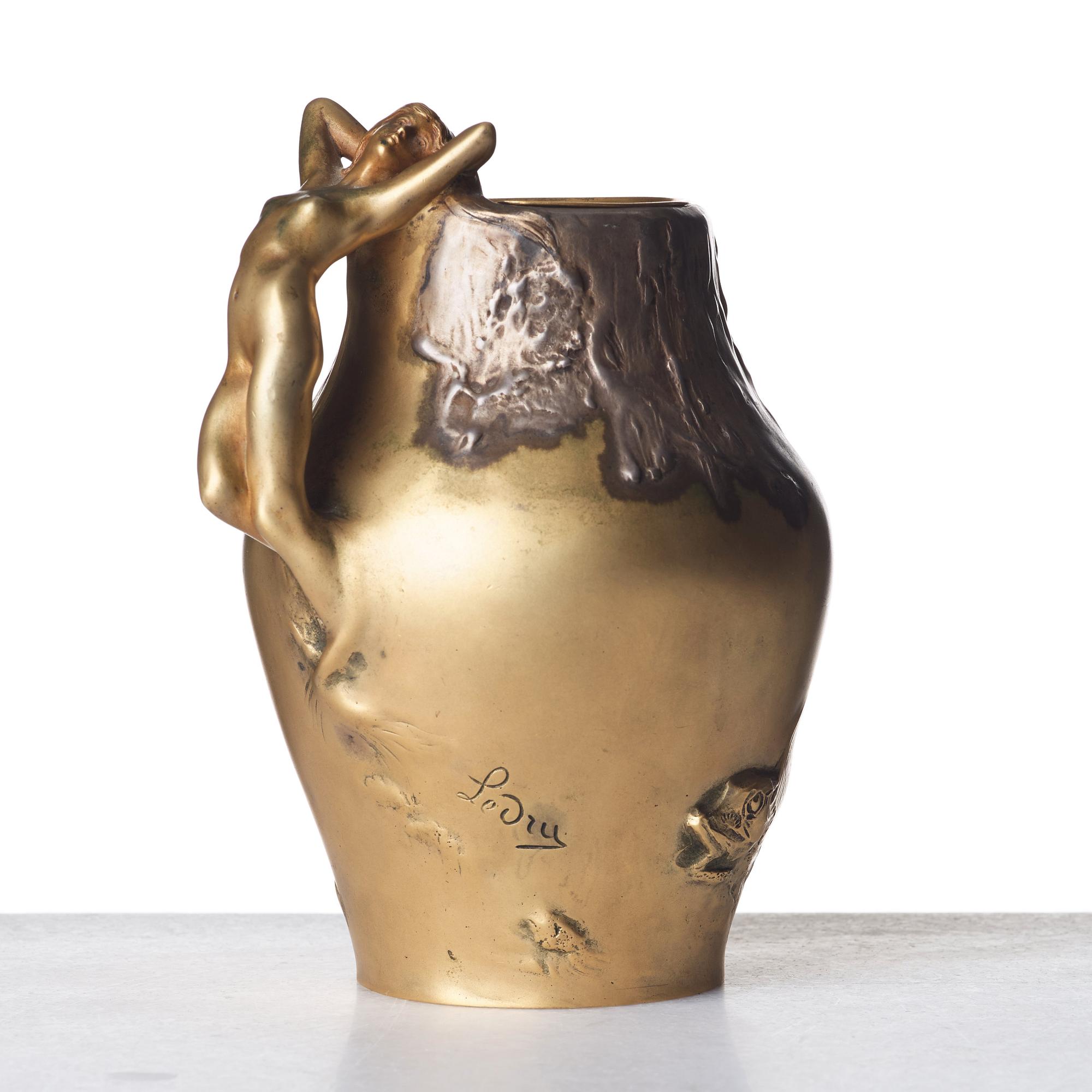 Auguste Ledru, vas, "Rèverie", Susse Frères, Paris ca 1900.