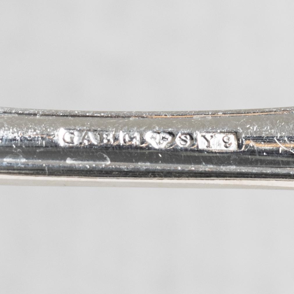 Fish cutlery silver 12 + 12, GAB, 1967.