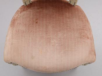 STOLAR, 8 st, gustaviansk stil, 1900-talets mitt.