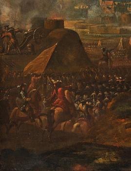 Alexander van Gaalen (Gaelen), hans krets, Wilhelm III av Oranien i slaget vid Boyne 1690.