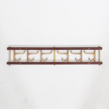 Clothes hanger, "Decorative", Skoglund metal foundry, Anderstorp, mid-20th century.