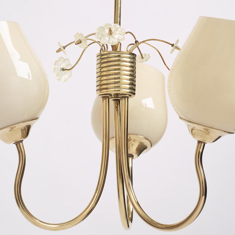 An Itsu, ceiling lamp, model ER 79/3", Finland 1950s.