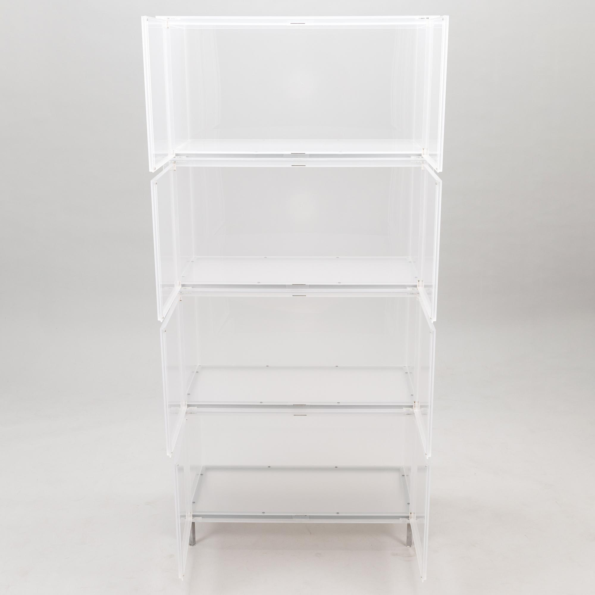 KARTELL, hyllyjärjestelmä, "ONE", 4 kpl, Piero Lissoni/Patricia Urquiola.