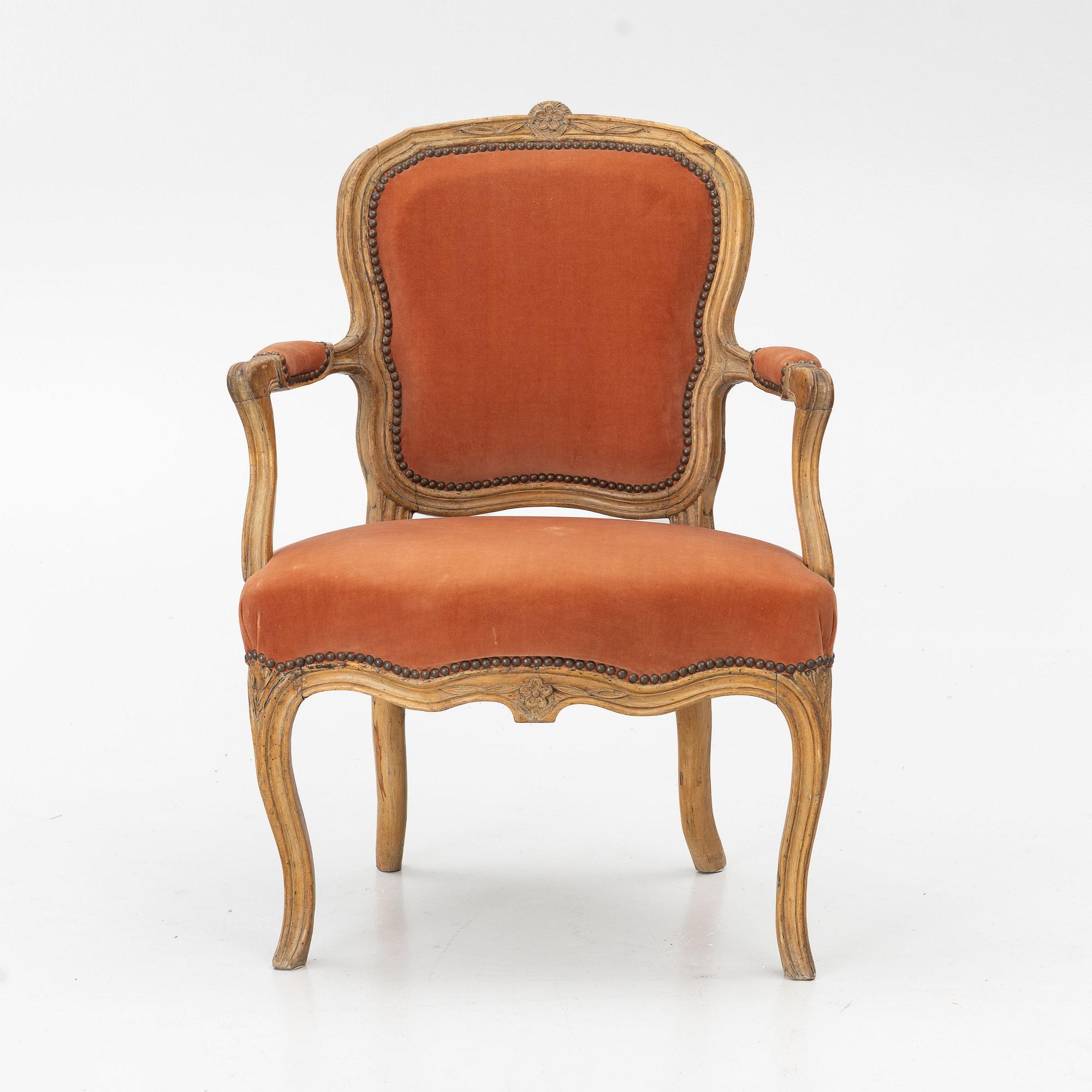 A Louis XVI armchair, France, 18th Century.