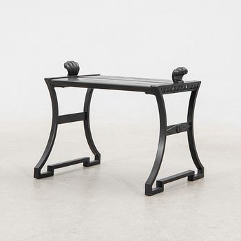 Folke Bensow, BENCH /STOOL, "Sneckan", Byarums Bruk, 1900s/2000s.