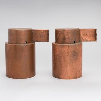 LISA JOHANSSON-PAPE, A pair of wall lamps type 17-033 by Orno, Finland.