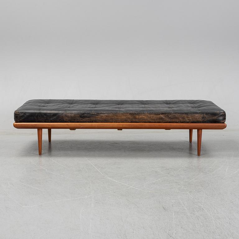 Peter Hvidt & Orla Mølgaard Nielsen, a 'Minerva' teak daybed, France & Son, Denmark, 1950's/60's.