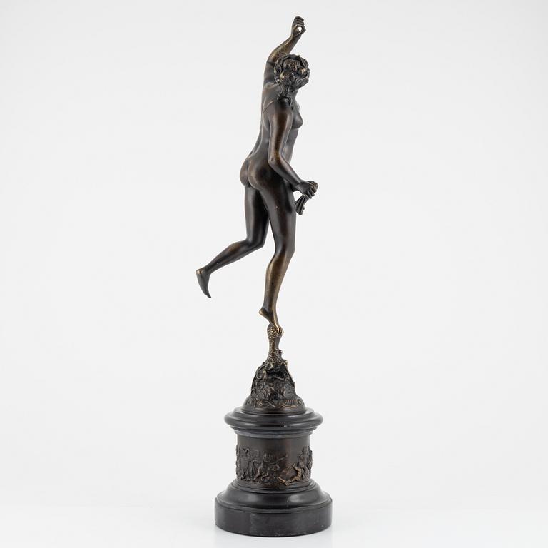 Giambologna, after, sculpture, bronze, signed.