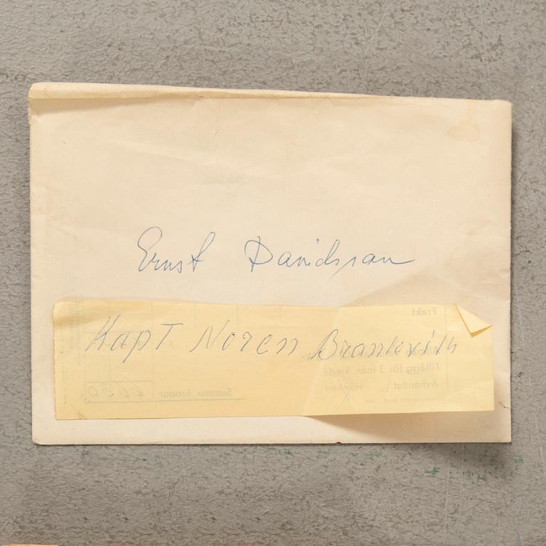 Unknown artist 20th century, "The ship Belöningen, Brantevik".