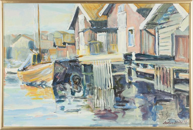 Anders Sköld, Fishing Village.